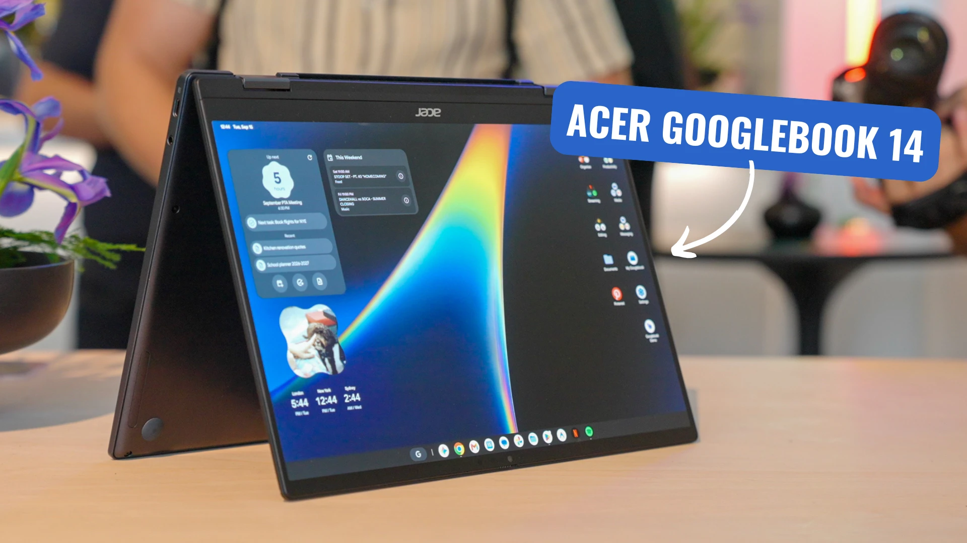 The Acer Googlebook 14 is official: The only 360° convertible in the lineup starts at $899