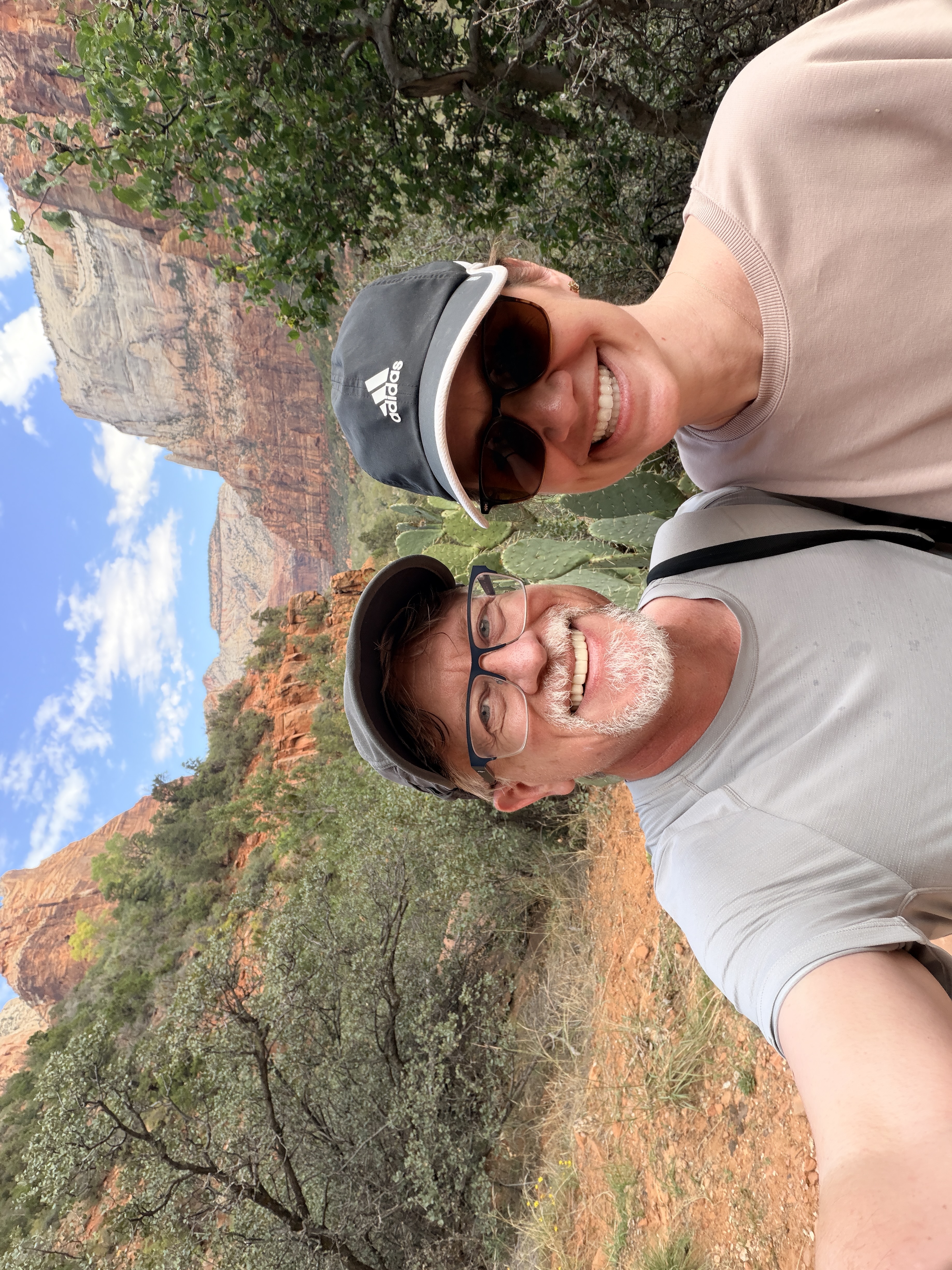 Partners on vacation