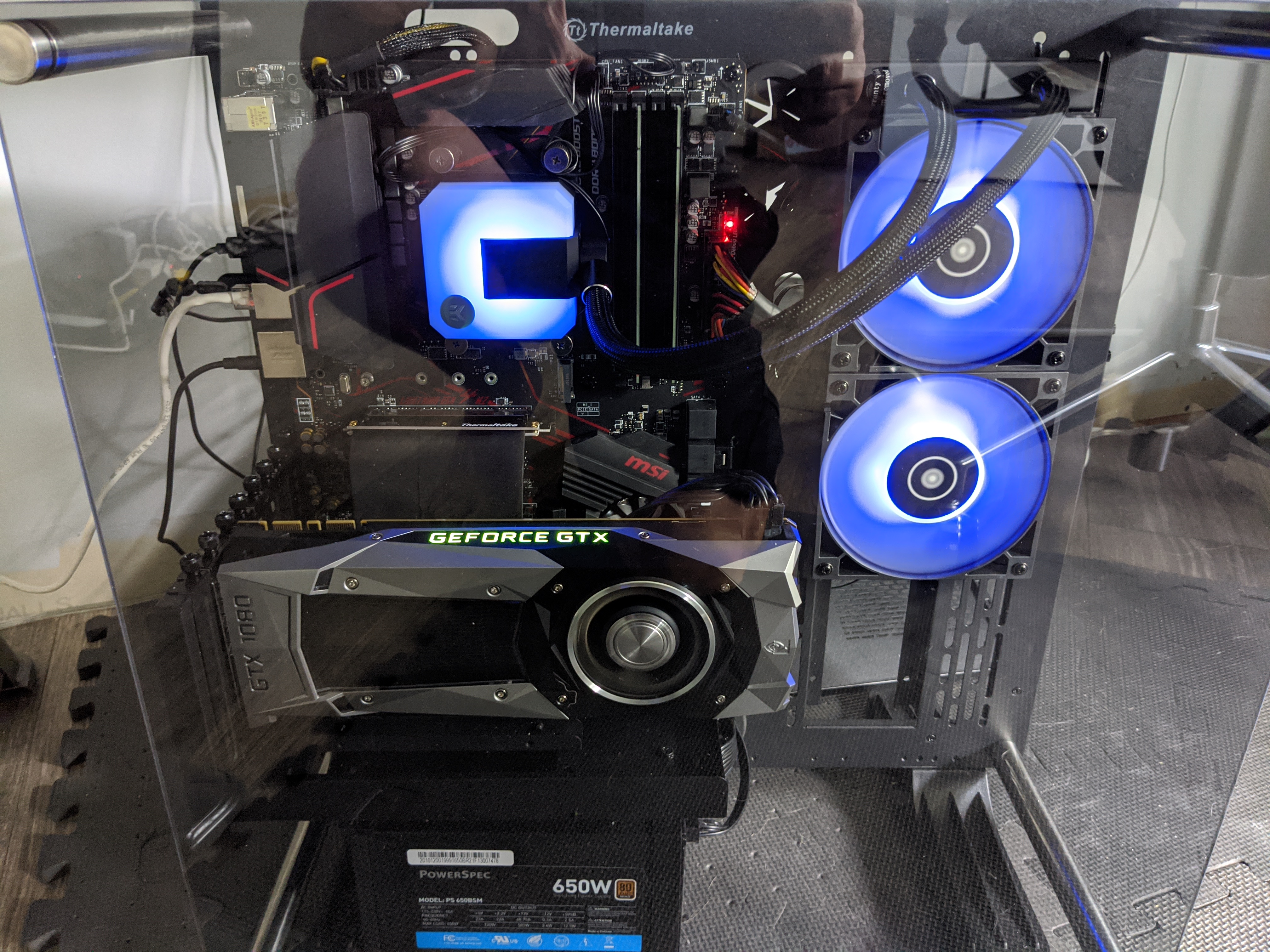 GTX 1080 in the Thermaltake P3